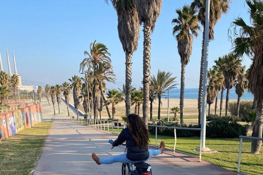 E-bikeTour, Wineyard Tasting & Sailing Experience from Barcelona