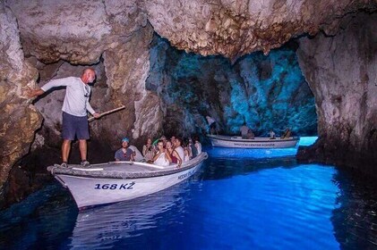 Blue Cave & 6 Islands Gastro Tour - SMALL GROUP FROM SPLIT