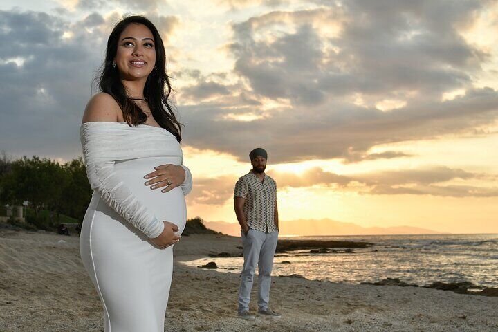 Pregnancy Photoshoot in Hersonissos