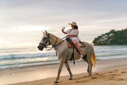 Phuket Sunset Horse Riding at Kamala Beach