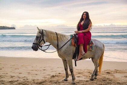 Phuket Sunset Horse Riding at Kamala Beach