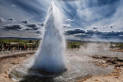 Private Golden Circle Tour and Hvammsvík Geothermal Spa 1 to 7pax