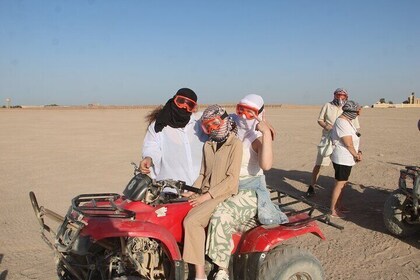 Safari adventure Quad ride with camel from Marsa Alam