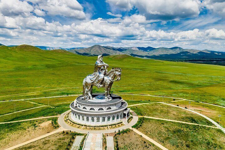 The world’s tallest equestrian statue, 40 meters high