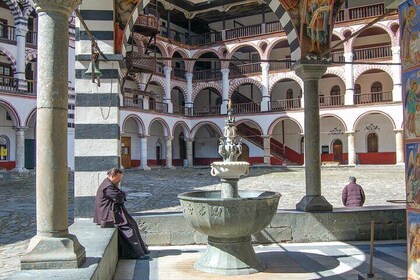 Private Rila Monastery Live guide, Local snack and Wine tasting