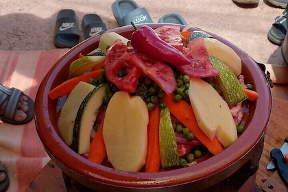 Berber Cooking Class and 2-Hour Village Trek in Azzaden Valley