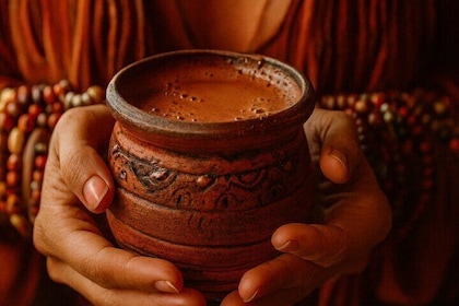 Mayan Cocoa Ritual with Author Brunch in Progress