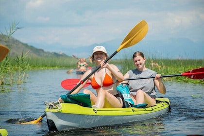 Skadar Lake Individual Kayaking Hidden Canals and Swimming