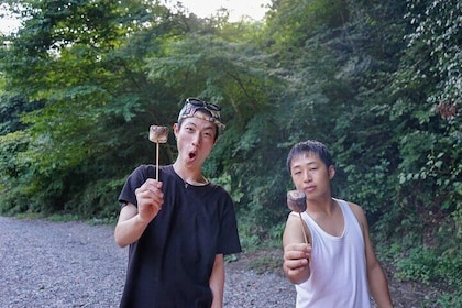 Japanese Student Life Experience:Wagyu BBQ, Onsen & Hidden Nature