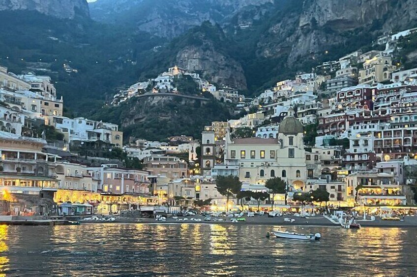 Romantic Sunset Cruise Along the Amalfi Coast