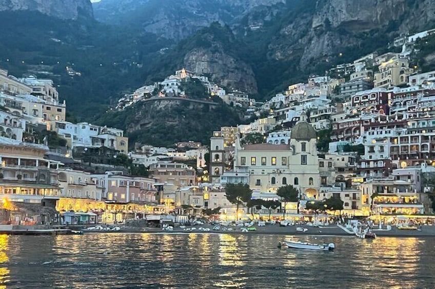 Romantic Sunset Cruise Along the Amalfi Coast