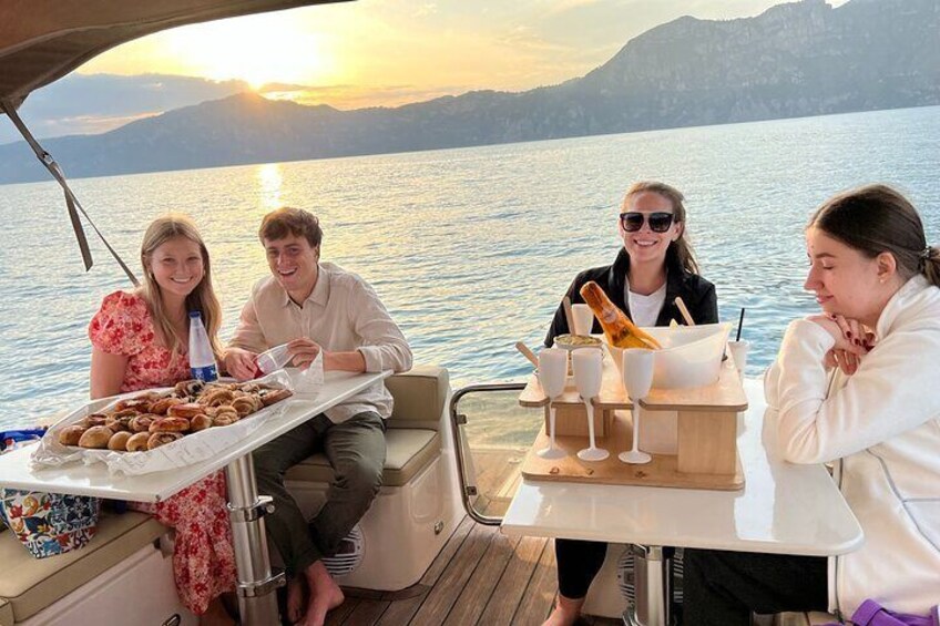 Romantic Sunset Cruise Along the Amalfi Coast