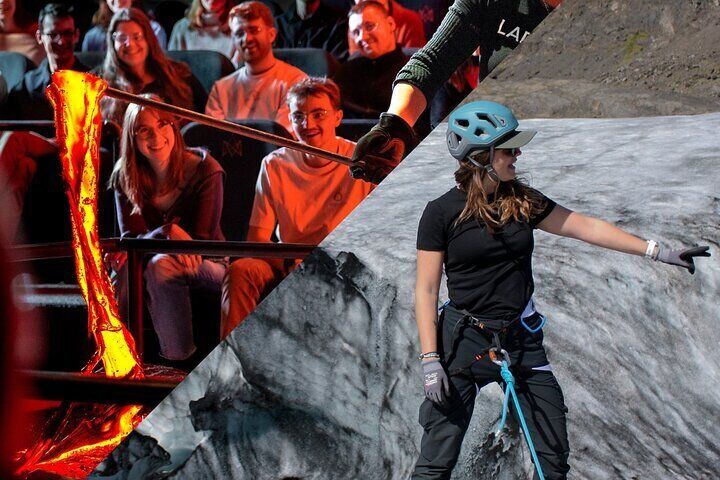 Glacier Hike & Lava Show, South Coast Small Group Tour