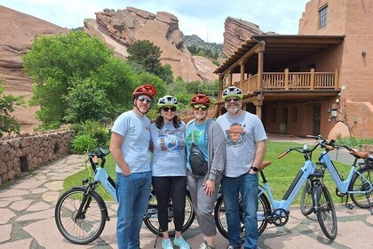 Red Rocks and Golden by Ebike