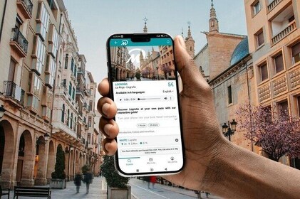 Visit Logroño at your own pace with your Mobile No Groups or Schedules.