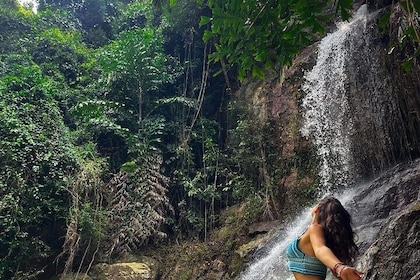 Samui Zipline FLY & Fun Tree Bridge Jungle Cafe & Waterfall