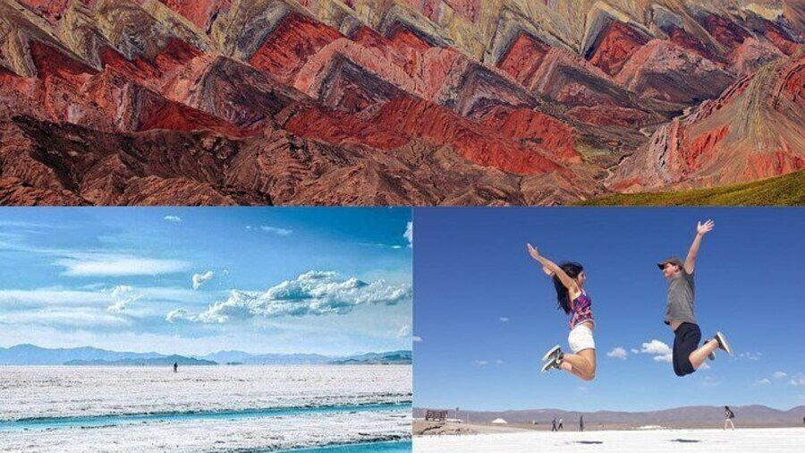 Salinas Grandes by Purmamarca + Hornocal in 2 Days
