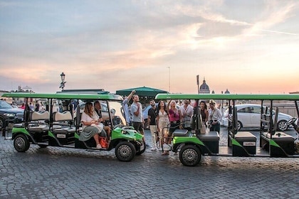 Rome Family Golf Cart Tour with Gelato