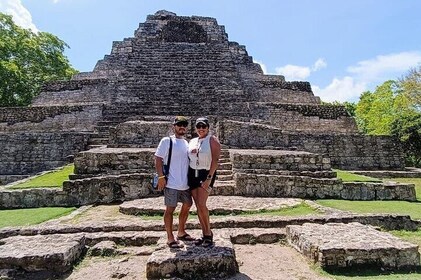 Chacchoben Ruins and Bacalar Lagoon Boat Tour