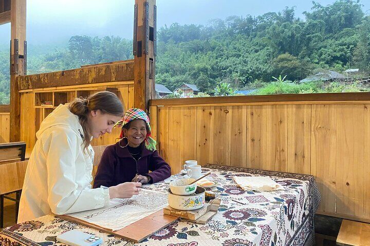 Batik Painting Workshop in Ta Van