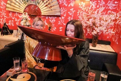 SHOGUN BAR Tokyo: Samurai Cosplay, Sake Ceremony & Karaoke Night