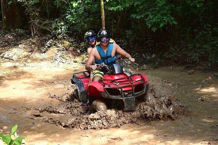 Ride ATVs Zipline and Explore 2 Hidden Cenotes