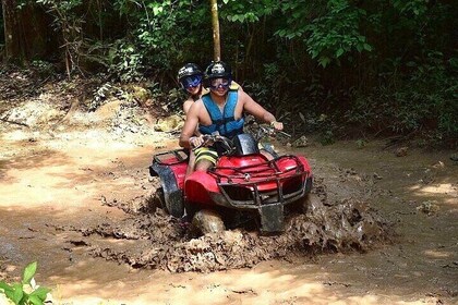 Ride ATVs Zipline and Explore 2 Hidden Cenotes