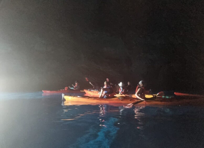 Picture 27 for Activity Lefkada: Blue Cave Kayak Tour with a Taste of Greece