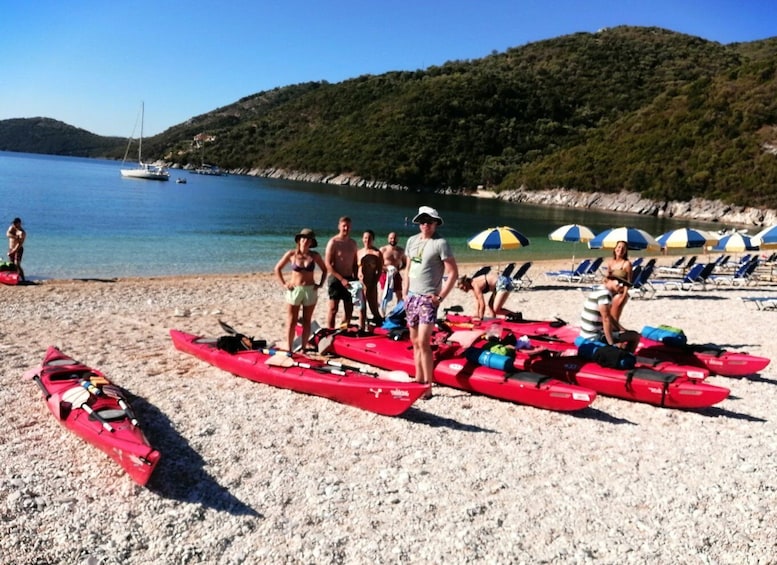 Picture 7 for Activity Lefkada: Sea Kayak Experience in the Rouda Bay Sea Caves