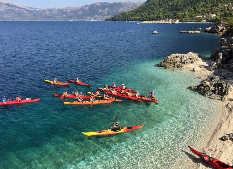 Picture 15 for Activity Lefkada: Sea Kayak Experience in the Rouda Bay Sea Caves