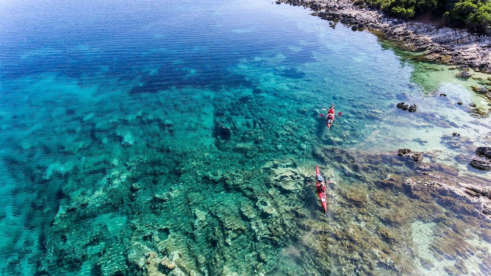 Lefkada: Blue Cave Kayak Tour with a Taste of Greece