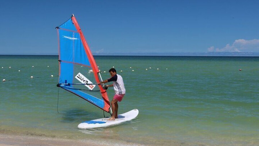 Private Beach Club Windsurfing Class