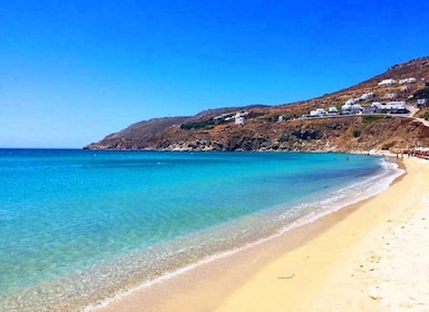 Mykonos: visite des plages avec chauffeur