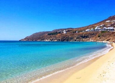 Mykonos: Chaufførdrevet strandtur