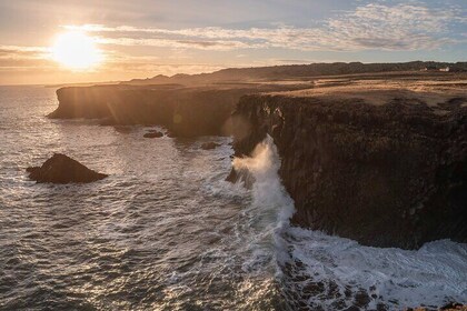 Snaefellsnes Peninsula Tour Waterfalls Lava Fields Shark Museum