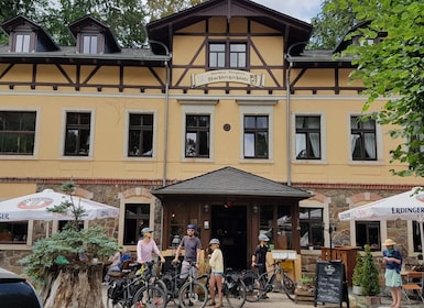 Dresda: Tour in E-Bike e sentieri della brughiera di Dresda