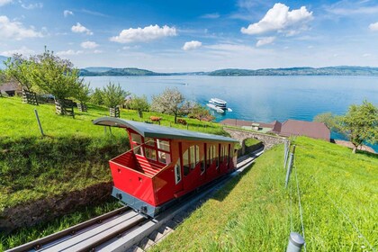 Von Luzern: Bürgenstock mit Fähre und Standseilbahn