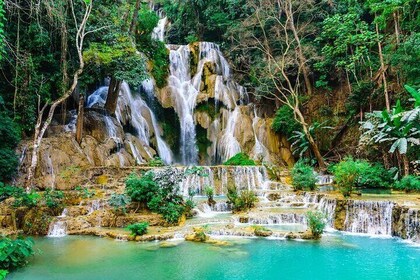 Half Day Kuang Si Waterfalls and Hmong Village