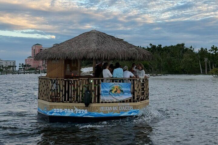 Fort Myers Beach 90 Minute Round Tiki Boat Cruise