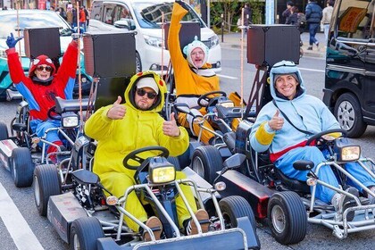 Shinjuku Go Karting Tour with Funny Costume