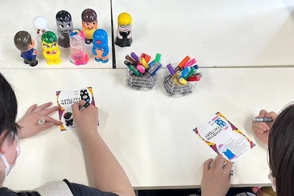 Sofubi Figure Workshop at a Tokyo Factory