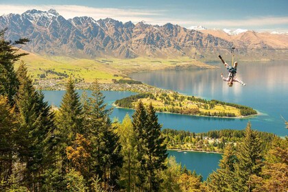 Queenstown: aventura en tirolesa de 3 horas con 6 líneas