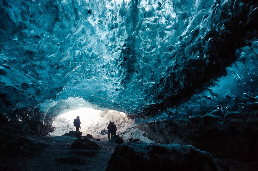 Ice cave in Iceland