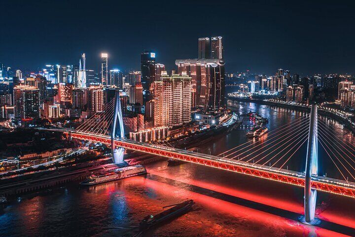 Chongqing Private Car Guided Tour City Walk:Must-sees All in One