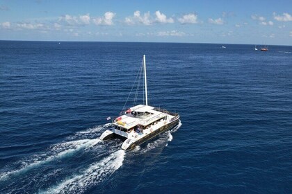 Phuket: Racha & Coral Island Catamaran Tour with Foam Party