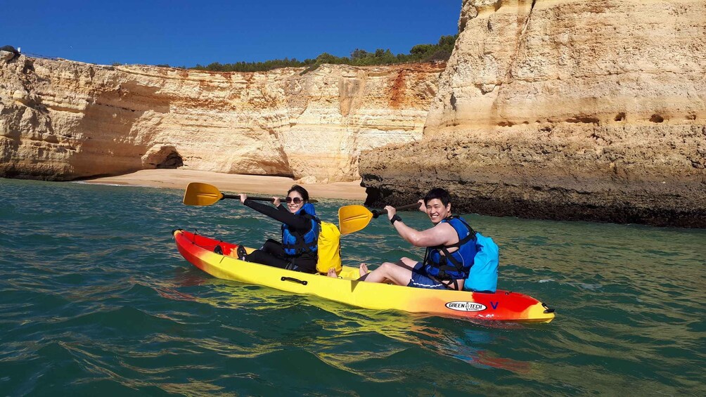 From Algarve: Benagil Cathedral Cave Kayak Tour