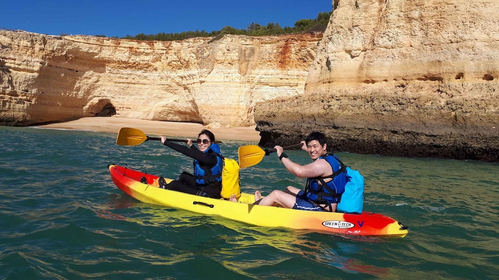 From Algarve: Benagil Cathedral Cave Kayak Tour