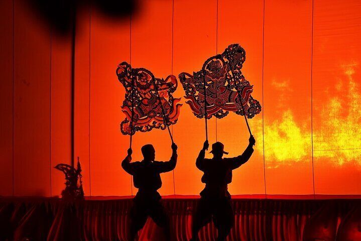 Private Floating & Train Market + CAVE + Giant Shadow PUPPET