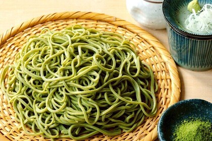 Hands-On Matcha Soba Workshop with a Soba Master in Tokyo