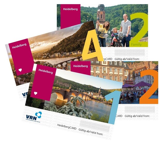 HeidelbergCard: 1, 2, or 4 Days